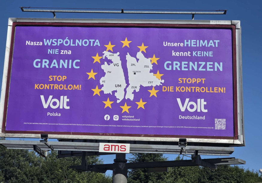 billboard Volt mówiący 